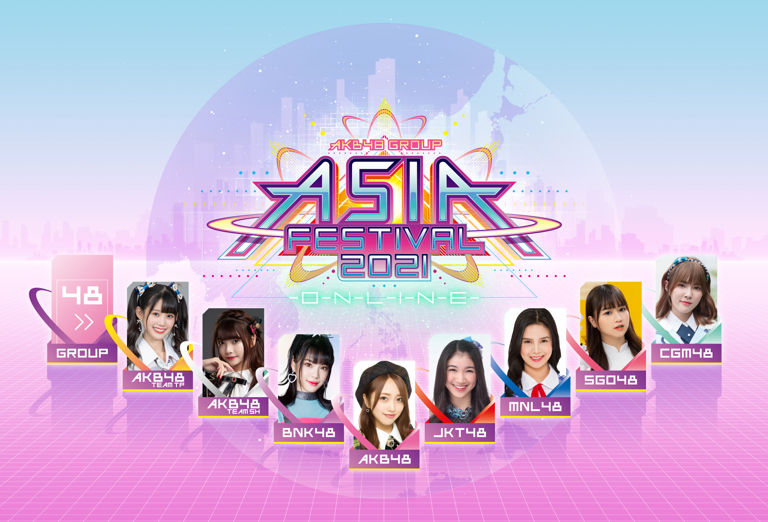 Akb48 Group To Livestream Asia Festival 21 Online On June 27 Kawaii Kakkoii Sugoi